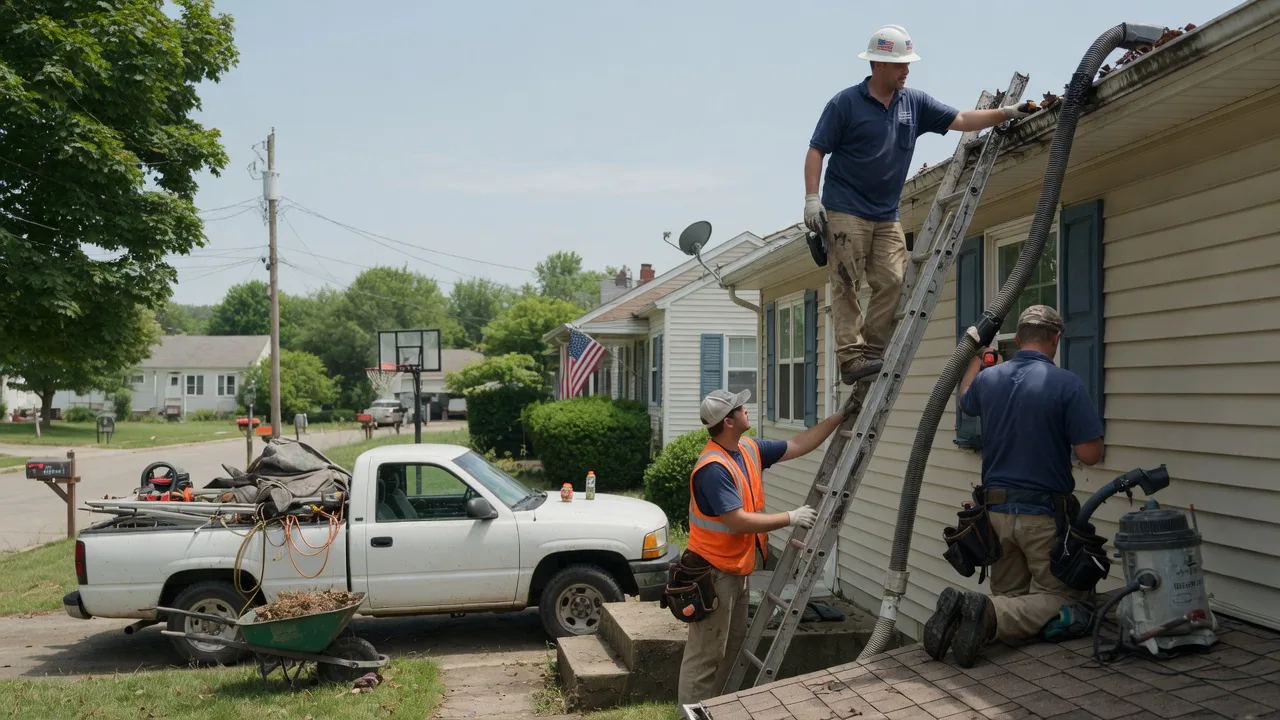 Gutter Installation in Bradshaw, WV near me